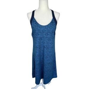 Patagonia Morning Glory Dress Criss Cross Back Size Large Outdoor Travel